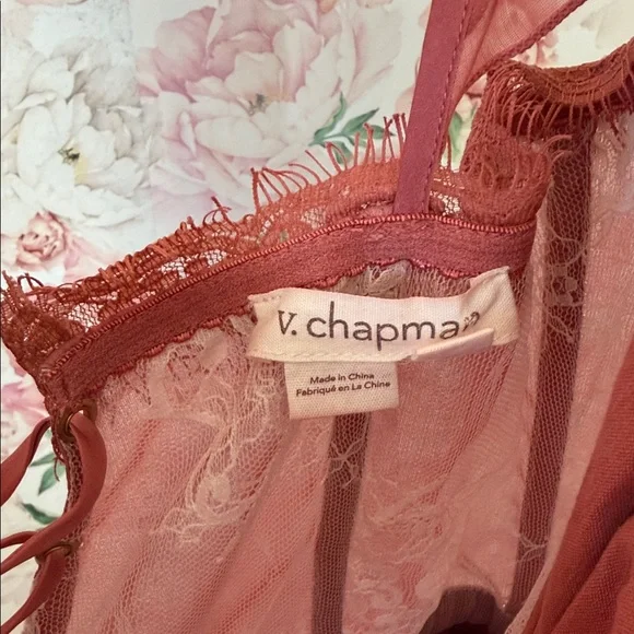 V. Chapman Fiorenza Midi Dress in Dusty Cedar - Picture 6 of 11